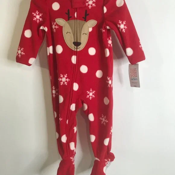 Carters footed pajamas 12 months 2025